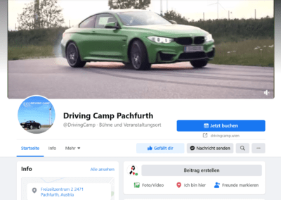 Facebook: Driving Camp