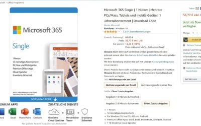 Günstige Microsoft 365 (Office) Lizenzen